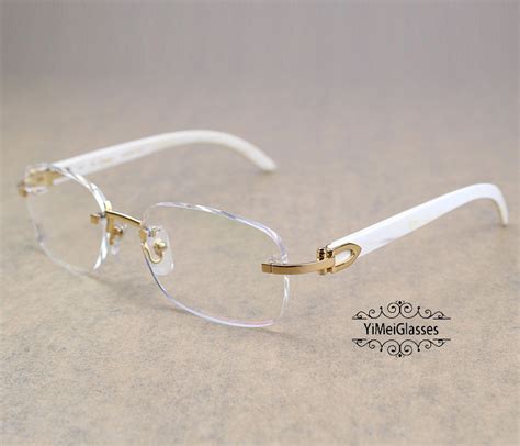 cartier white buffalo horn glasses|cheap cartier buffalo horn glasses.